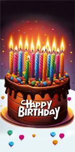 Конверт для денег «Happy Birthday»