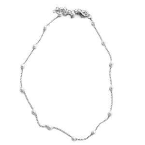 Колье серебро