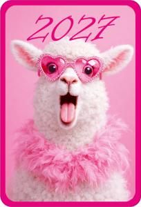 Календарь карманный 2027 (прикольная овца)