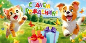 Конверт для денег «С Днем рождения!»