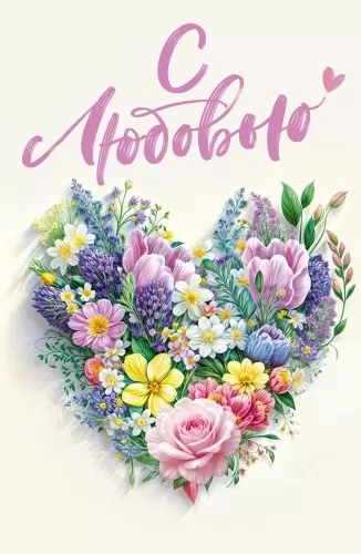 Открытка С любовью 52991