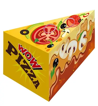 Коробочка для сладкого подарка «Пицца»