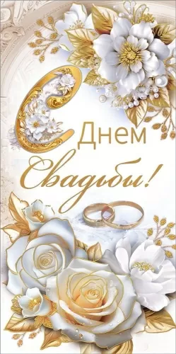 Конверт для денег «С Днём Свадьбы!» 10000289 Конверт для денег «С Днём Свадьбы!» 10000289