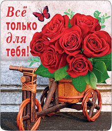 Магнит виниловый "Все только для тебя" Магнит виниловый "Все только для тебя"